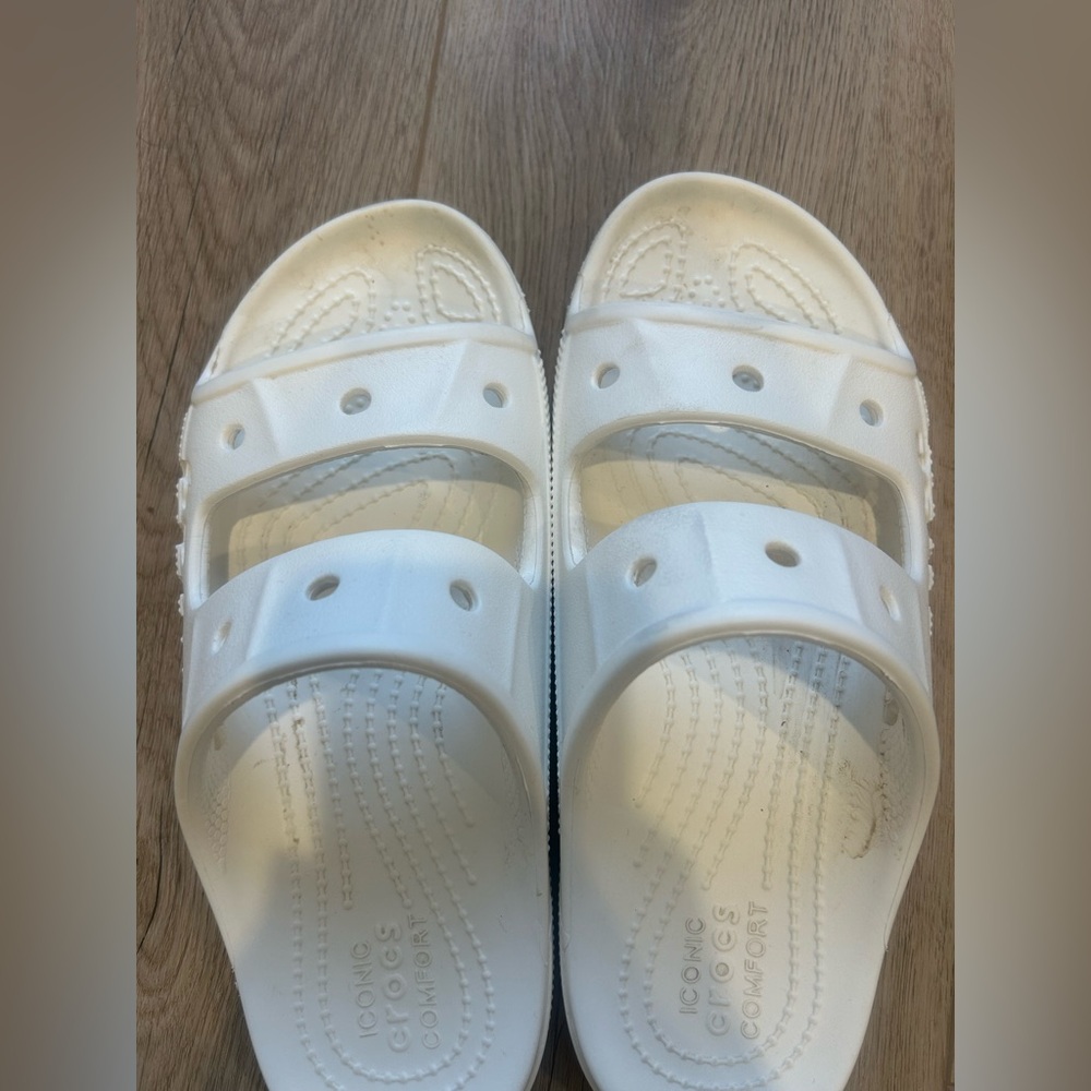 Crocs Unisex Adult Baya Sandal White US Men's 6 Women's 8 - Picture 10 of 10